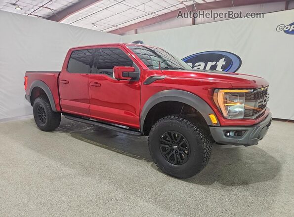 1FTFW1RG7MFC62700 2021 FORD F150 Red Առջևի աջ
