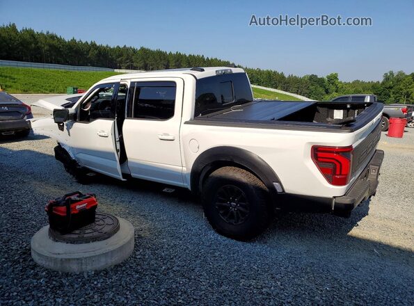 1FTFW1RG7SFC59910 2025 FORD F150 White Trasero izquierdo