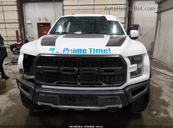 1FTFW1RG8HFB21592 2017 FORD F150 White Vista interior trasera