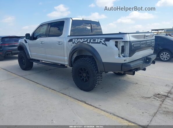 1FTFW1RG8HFB65785 2017 FORD F150 Silver Հետևի ձախ