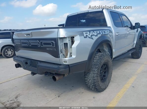 1FTFW1RG8HFB65785 2017 FORD F150 Silver Հետևի աջ