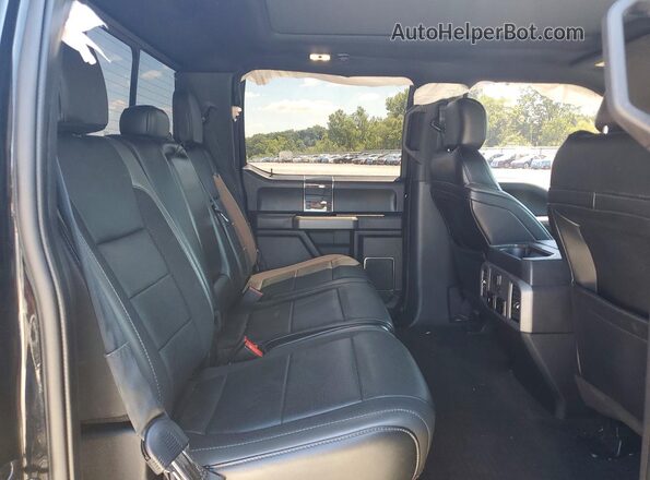 1FTFW1RG8KFB79094 2019 FORD F150 Черный Вид задних сидений