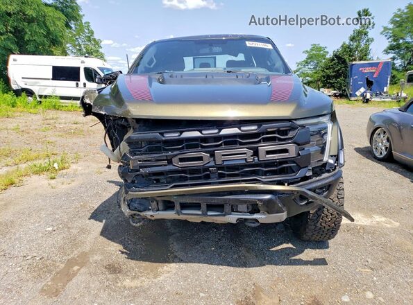 1FTFW1RG8RFB04857 2024 FORD F150 Зеленый Вид спереди