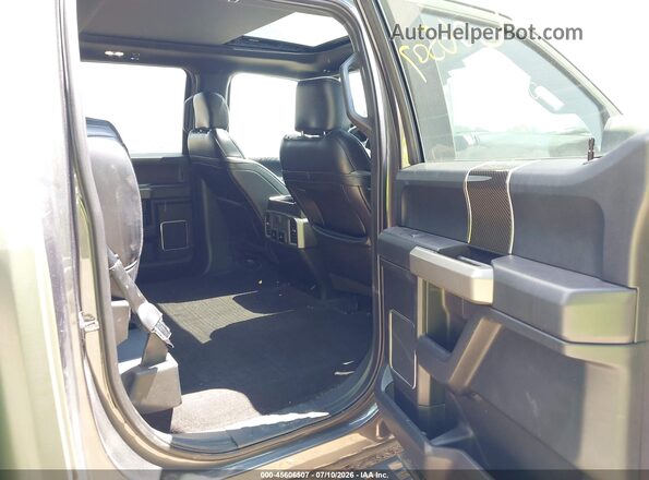 1FTFW1RG9KFB89200 2019 FORD F150 Green VIN კოდის სტიკერის ხედი