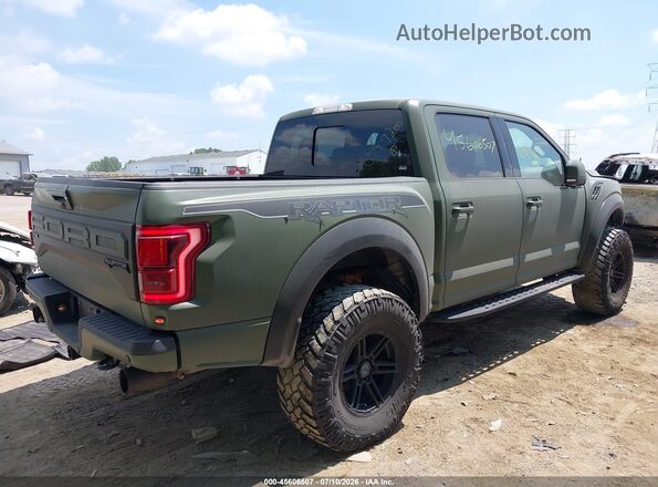 1FTFW1RG9KFB89200 2019 FORD F150 Green უკანა მარჯვენა