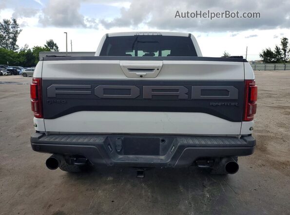1FTFW1RG9KFD17791 2019 FORD F150 Cream უკანა ხედი