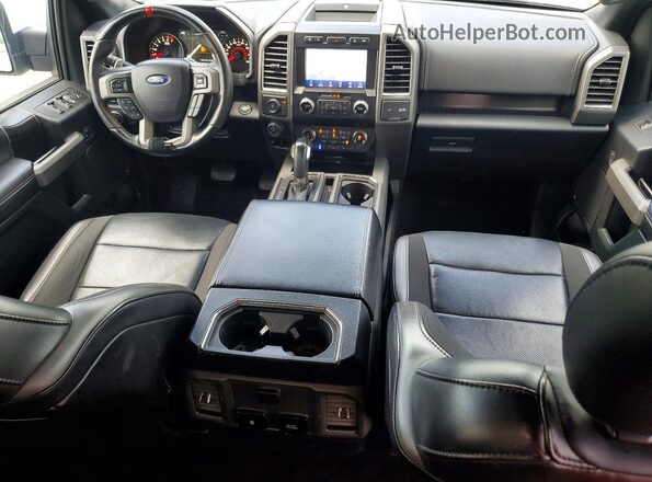 1FTFW1RG9KFD17791 2019 FORD F150 Cream წინა პანელის ხედი