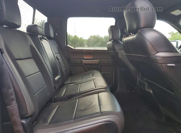 1FTFW1RG9KFD17791 2019 FORD F150 Cream უკანა სავარძლების ხედი