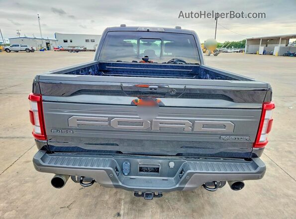 1FTFW1RG9PFD25980 2023 FORD F150 Black Vista trasera
