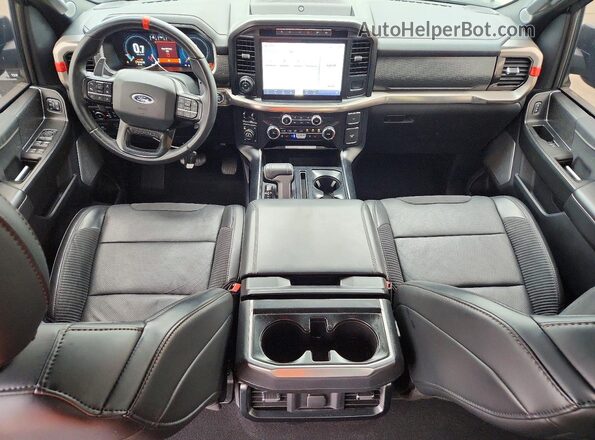 1FTFW1RG9PFD25980 2023 FORD F150 Black Vista del salpicadero
