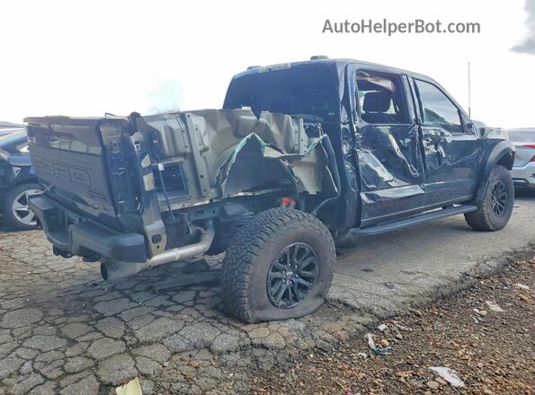 1FTFW1RG9RFB96660 2024 FORD F150 Черный Задняя правая четверть