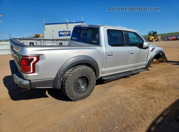 1FTFW1RGXKFA54579 2019 FORD F150 Silver Rear right