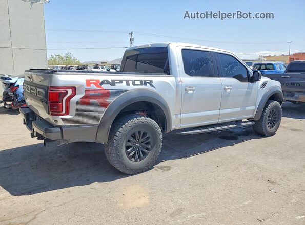 1FTFW1RGXKFA80356 2019 FORD F150 Silver Задня права чверть
