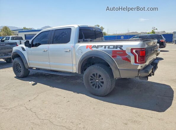 1FTFW1RGXKFA80356 2019 FORD F150 Silver Задня ліва чверть