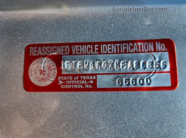 1FTFW1RGXKFA80356 2019 FORD F150 Silver Вид підкапотного простору