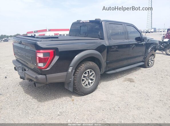 1FTFW1RGXPFA57117 2023 FORD F150 Black Tył prawy