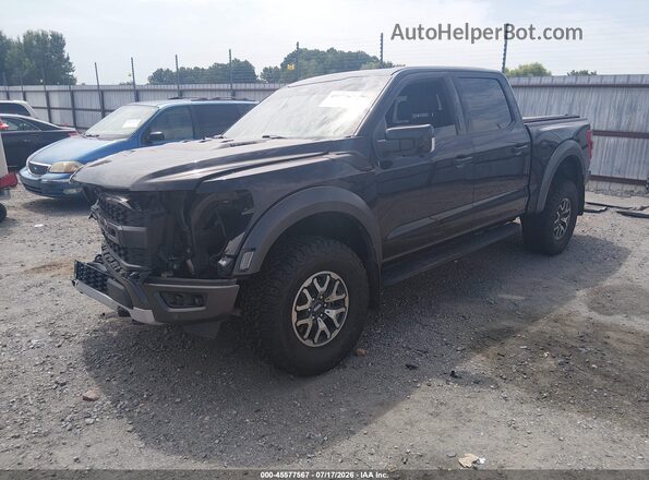 1FTFW1RGXPFA57117 2023 FORD F150 Black Przód lewy