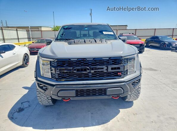 1FTFW1RJ8PFA96784 2023 FORD F150 Gray Front view
