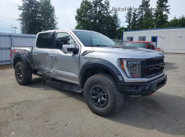 1FTFW1RJ8PFC35652 2023 FORD F150 Silver Przód prawy