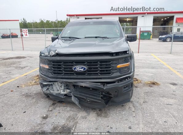 1FTFW2L50RFA35319 2024 FORD F150 Gray ხელსაწყოთა პანელის ხედი