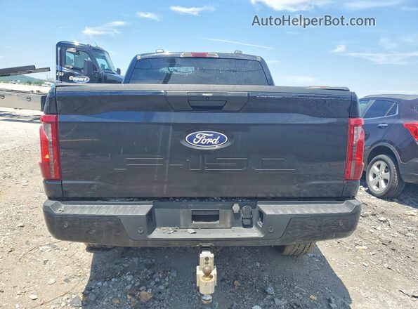 1FTFW2L51RKE83589 2024 FORD F150 Черный Вид сзади