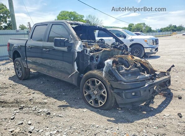 1FTFW2L51RKE83589 2024 FORD F150 Черный Передняя правая четверть