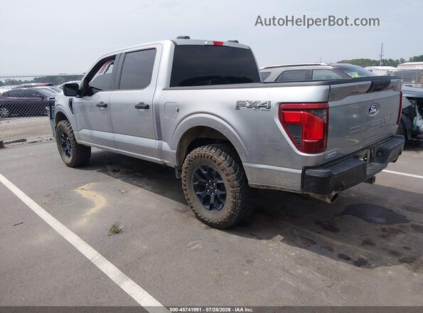 1FTFW2L52RFB64517 2024 FORD F150 Silver Հետևի ձախ