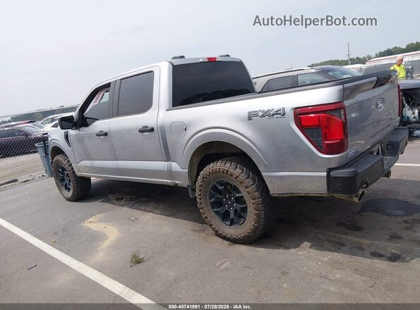 1FTFW2L52RFB64517 2024 FORD F150 Silver Սալոնի 360 աստիճան տեսք