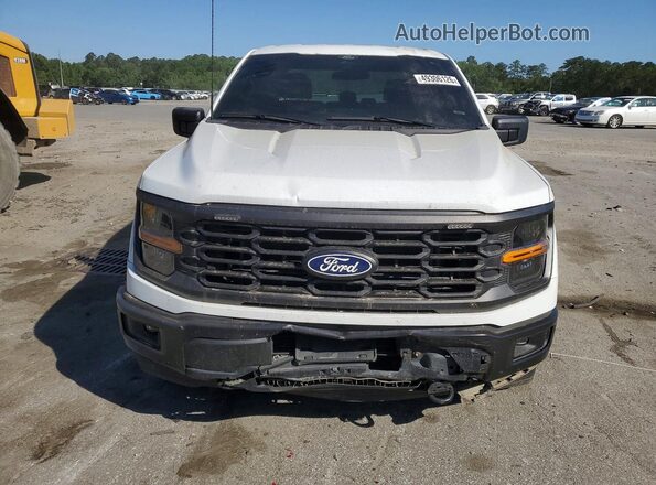 1FTFW2L52RFB83438 2024 FORD F150 White წინა ხედი