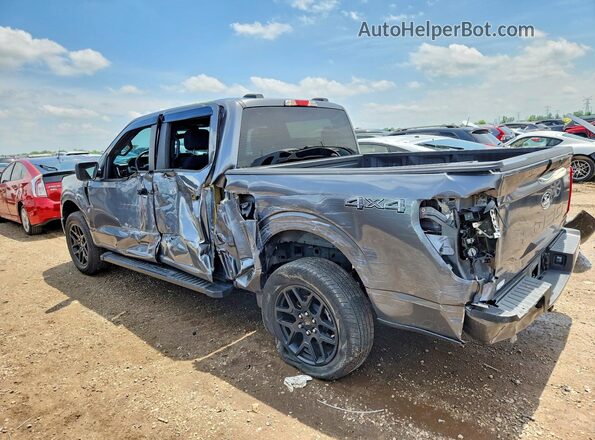 1FTFW2L53RKE37455 2024 FORD F150 Black Rear left