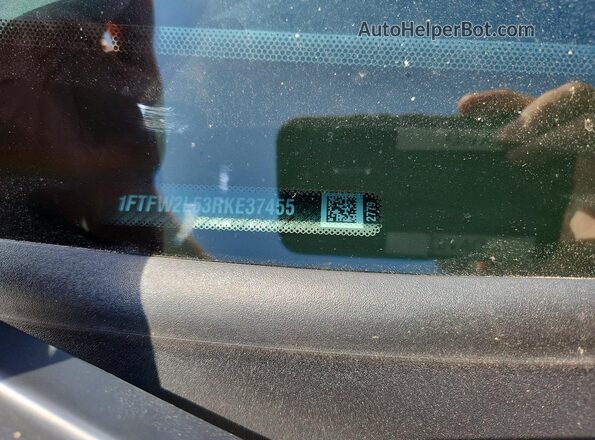1FTFW2L53RKE37455 2024 FORD F150 Black VIN sticker view