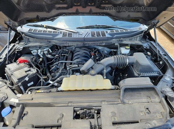 1FTFW2L53RKE37455 2024 FORD F150 Black Rear interior view
