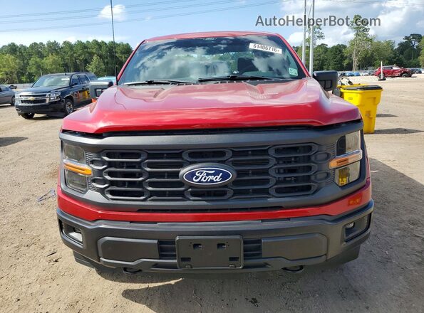 1FTFW2L57RFA12930 2024 FORD F150 Red წინა ხედი