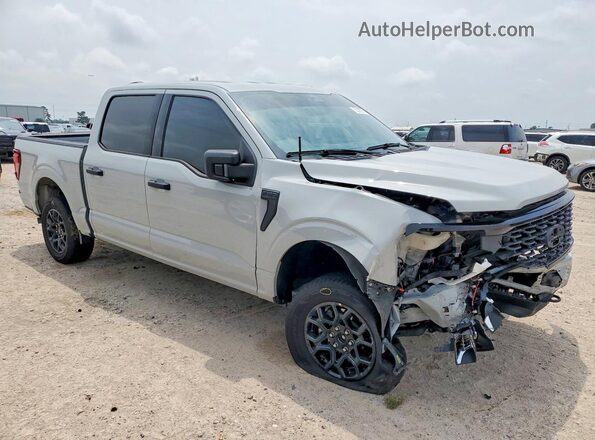 1FTFW2L57RKD23636 2024 FORD F150 Серый Передняя правая четверть
