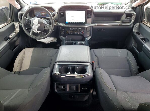 1FTFW2L57RKD23636 2024 FORD F150 Серый Вид панели приборов