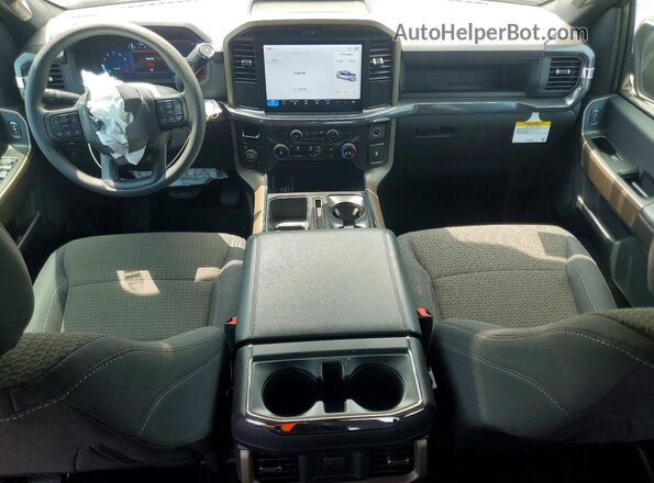 1FTFW2L57SFA06194 2025 FORD 150 Black Dashboard view