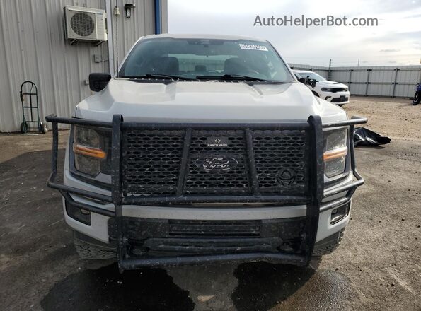 1FTFW2L58RKD78502 2024 FORD F150 Gray Панорамний вид салону 360°