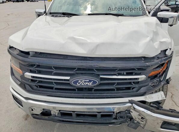 1FTFW3K84SKD40403 2025 FORD F150 Белый Вид задней части салона