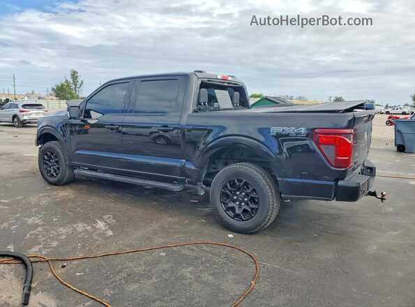 1FTFW3L52RKD07964 2024 FORD F150 Black Tył lewy