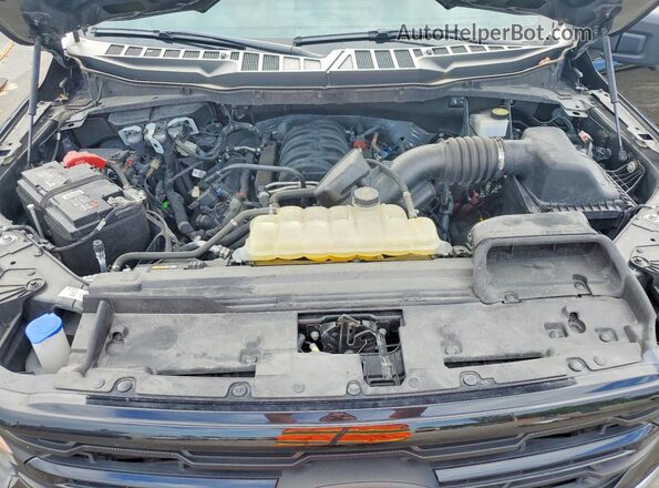 1FTFW3L52RKD07964 2024 FORD F150 Black Widok wnętrza z tyłu