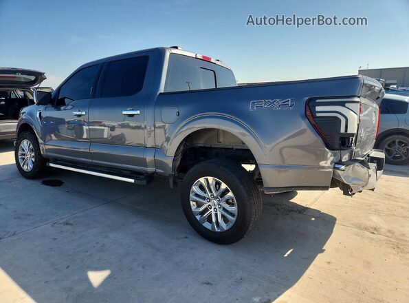 1FTFW3L52RKF42669 2024 FORD F150 Gray Tył lewy