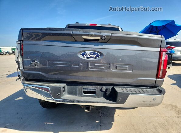 1FTFW3L52RKF42669 2024 FORD F150 Gray Widok z tyłu
