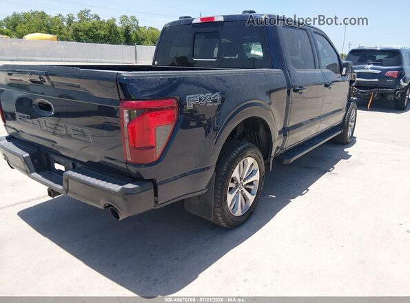 1FTFW3L53RFC03170 2024 FORD F150 Dark Blue Trasero derecho