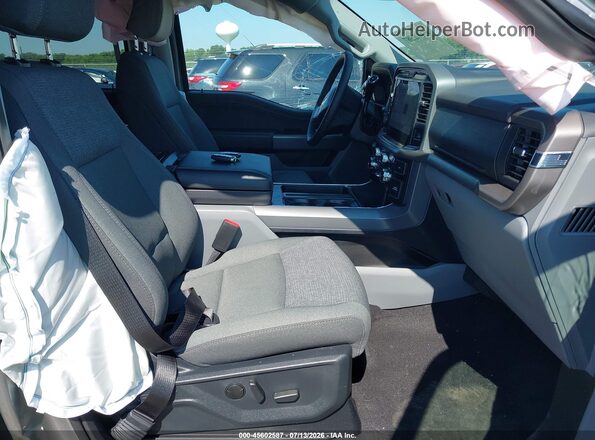 1FTFW3L53TFA06894 2026 FORD F150 Gray Widok wnętrza z przodu