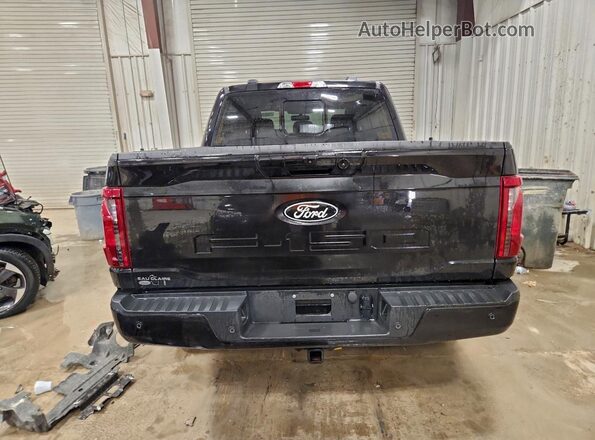 1FTFW3L55SKE62076 2025 FORD F150 Black Rear view