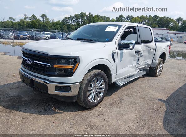1FTFW3L57RKF06850 2024 FORD F150 Gray Front left