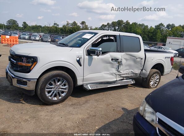 1FTFW3L57RKF06850 2024 FORD F150 Gray 360 interior view