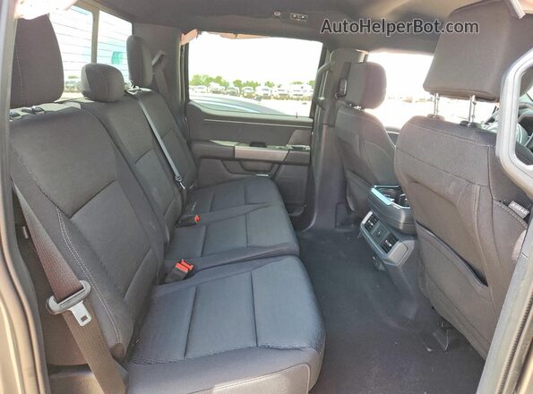 1FTFW3L57SFC73941 2025 FORD F150 Gray Widok tylnych siedzeń