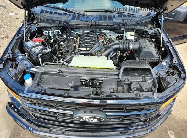 1FTFW3L58SKE67160 2025 FORD F150 Blue Rear interior view