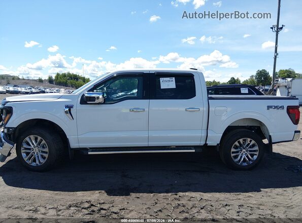 1FTFW3L81RKF52474 2024 FORD F150 White Vista interior de 360 grados